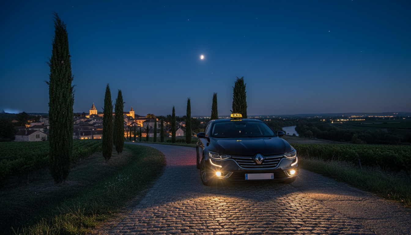 Taxi de nuit Vallée du Gier : Votre chauffeur 24h/7