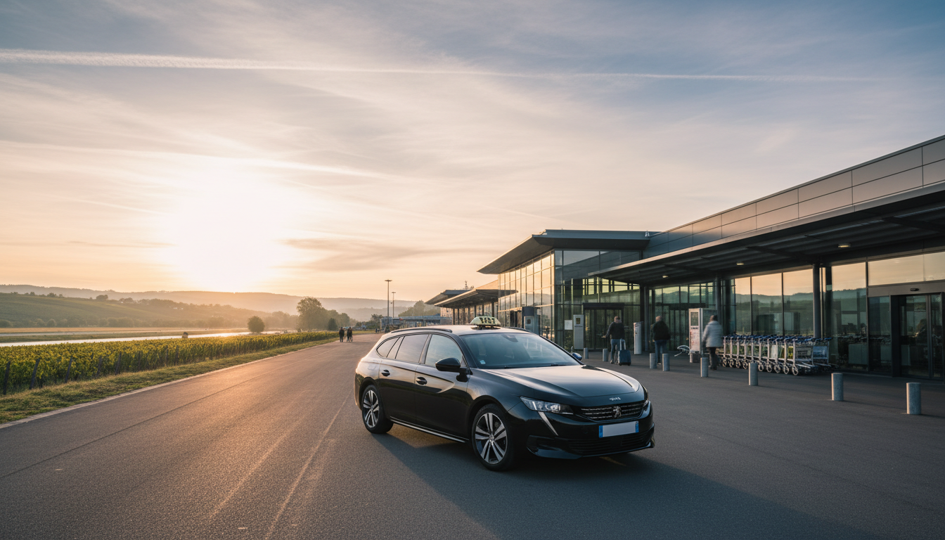 Navette Aéroport Saint-Étienne Bouthéon | Taxi Abel